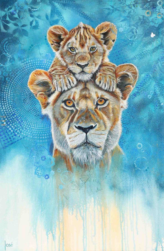 Affectionate (90 x 60cm) - ArtFusion.nl