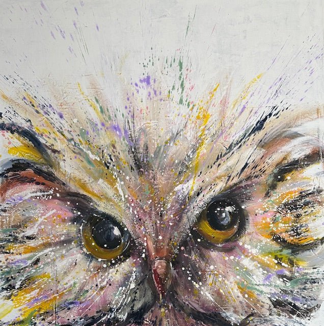 Cursist (120 x 120cm) - ArtFusion.nl