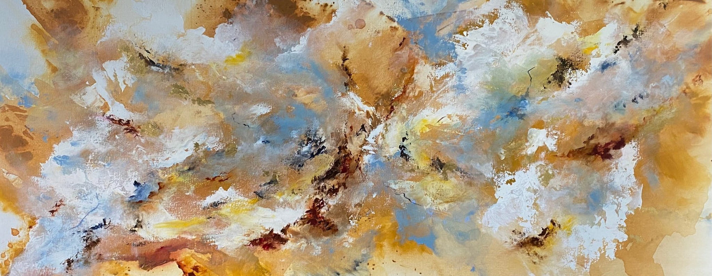 Met goud bezegeld (80x 200cm) - ArtFusion.nl