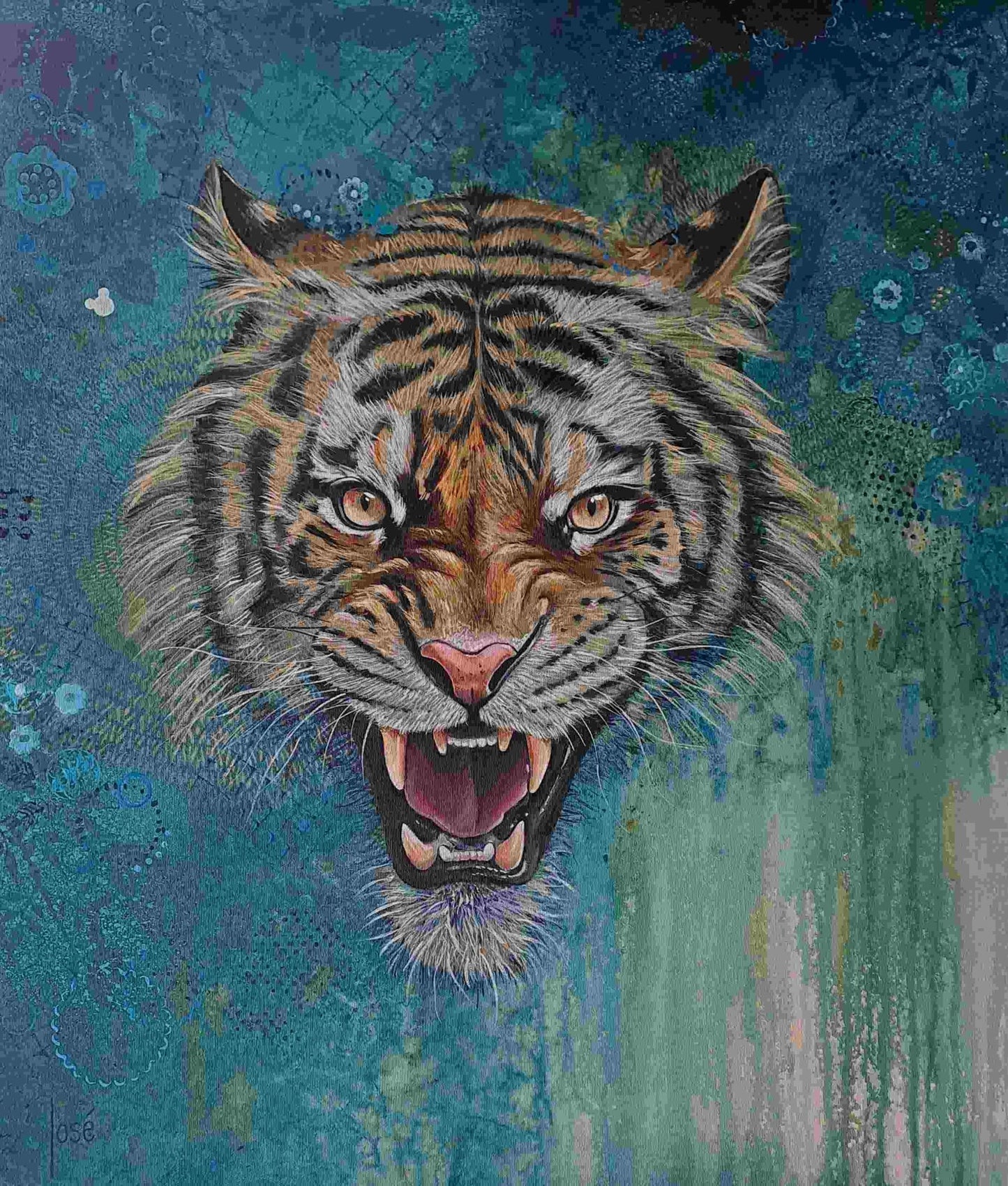 Powerful (60 x 70cm) - ArtFusion.nl