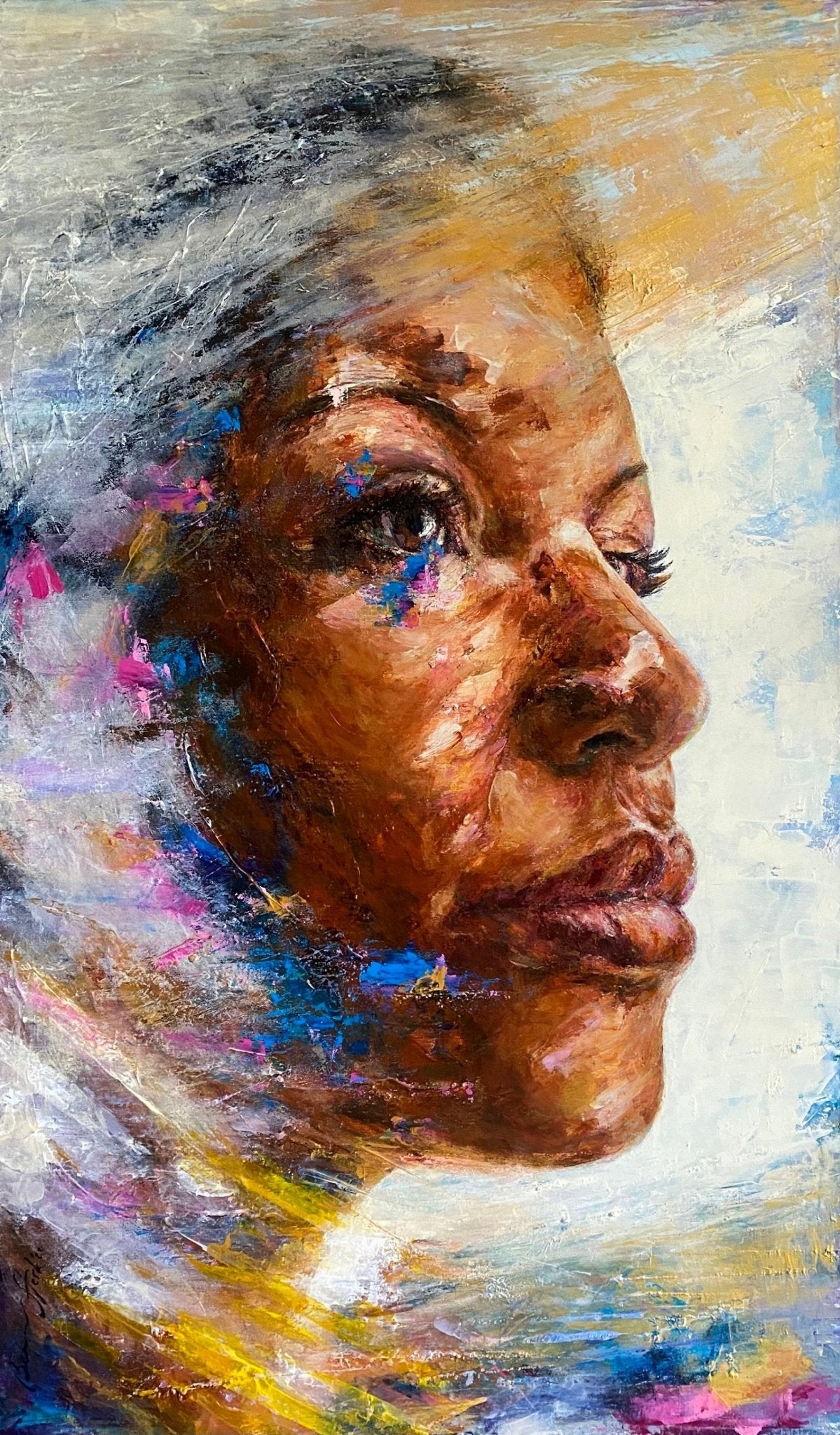 Shift of perception (170 x 100cm) - ArtFusion.nl