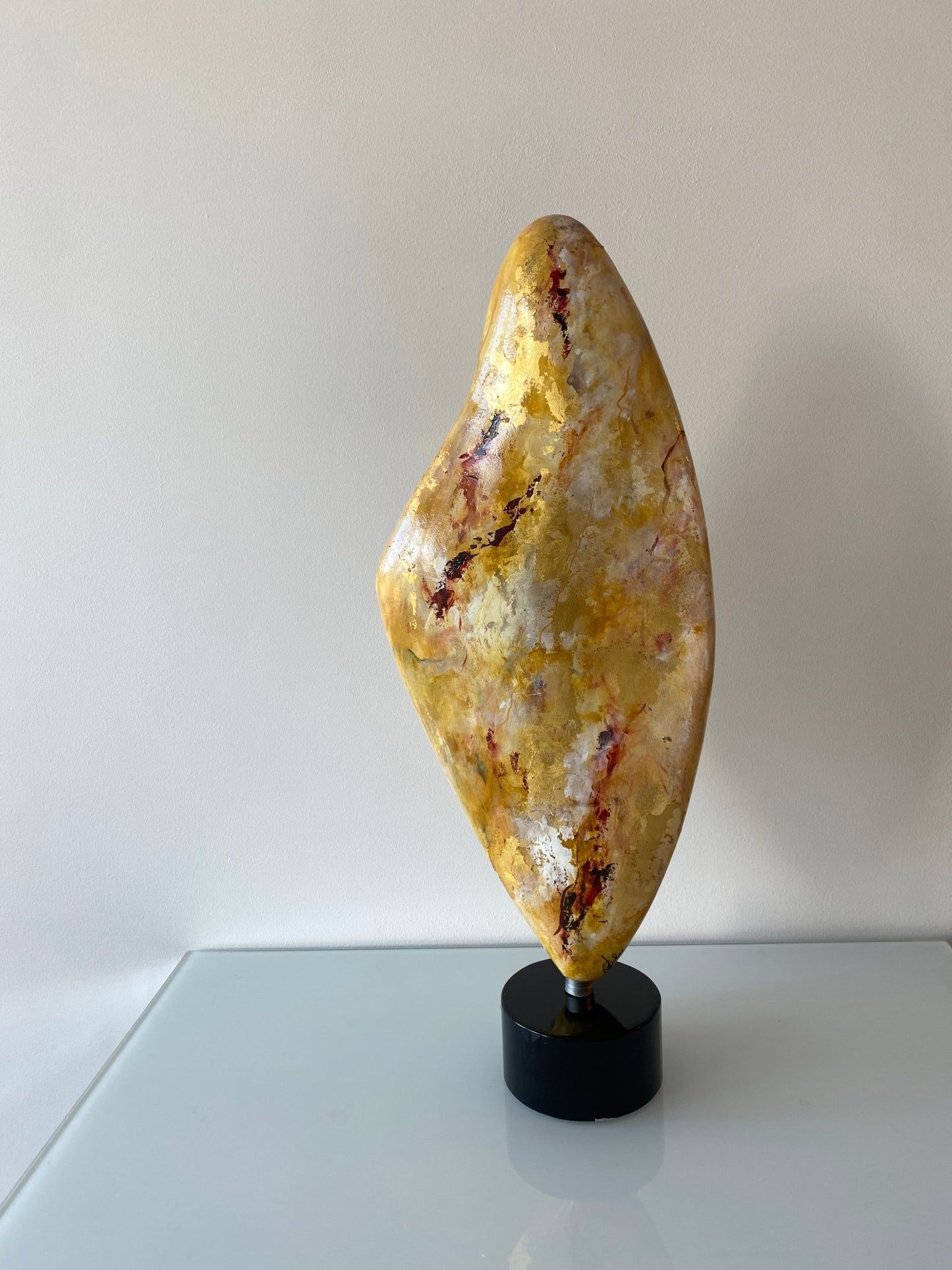 Vergulde reflectie (72cm) - ArtFusion.nl
