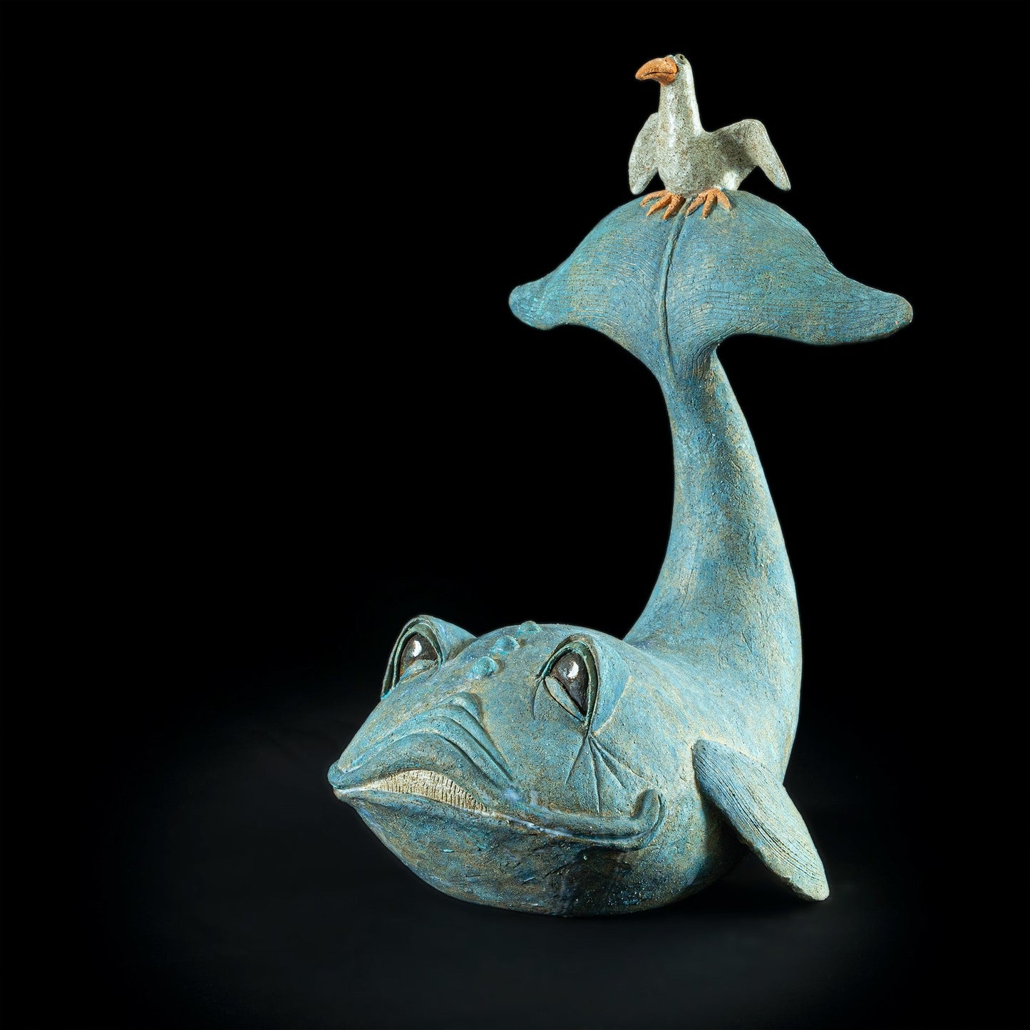 Walvis met meeuwtje - ArtFusion.nl