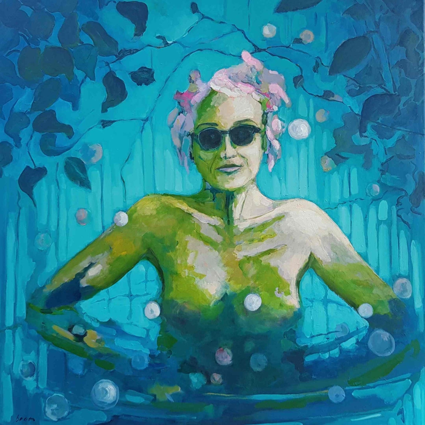 Levend of dood (80 x 80cm) - ArtFusion.nl