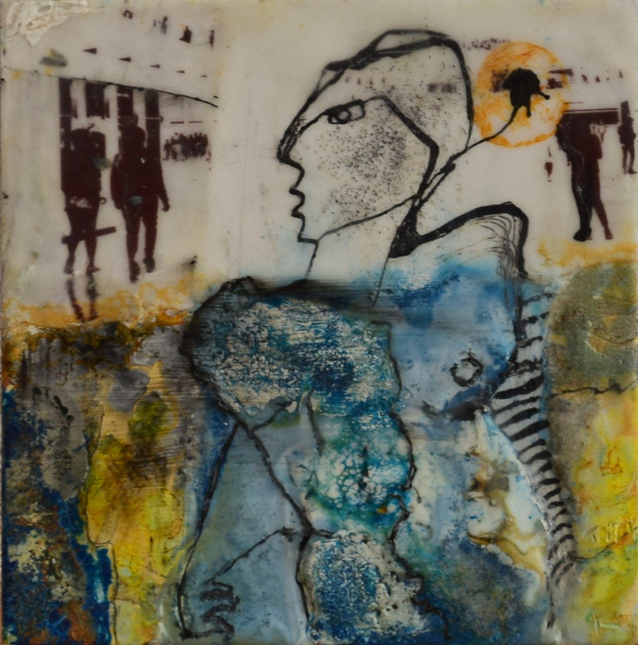 Nr. 2 (15 x 15cm) - ArtFusion.nl