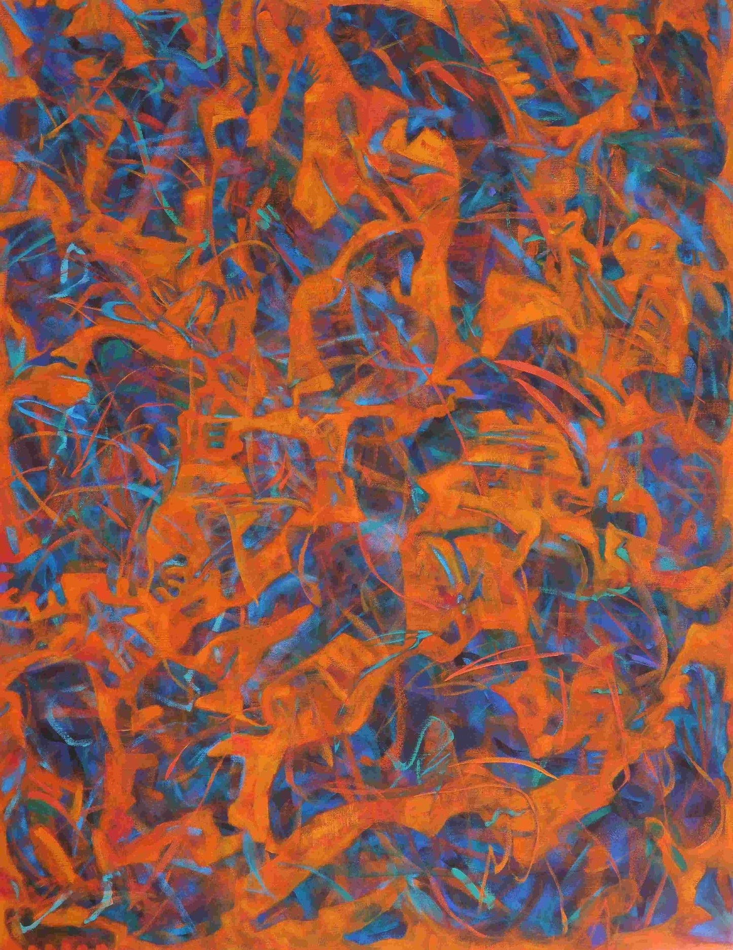 Sunset (100 x 130cm) - ArtFusion.nl