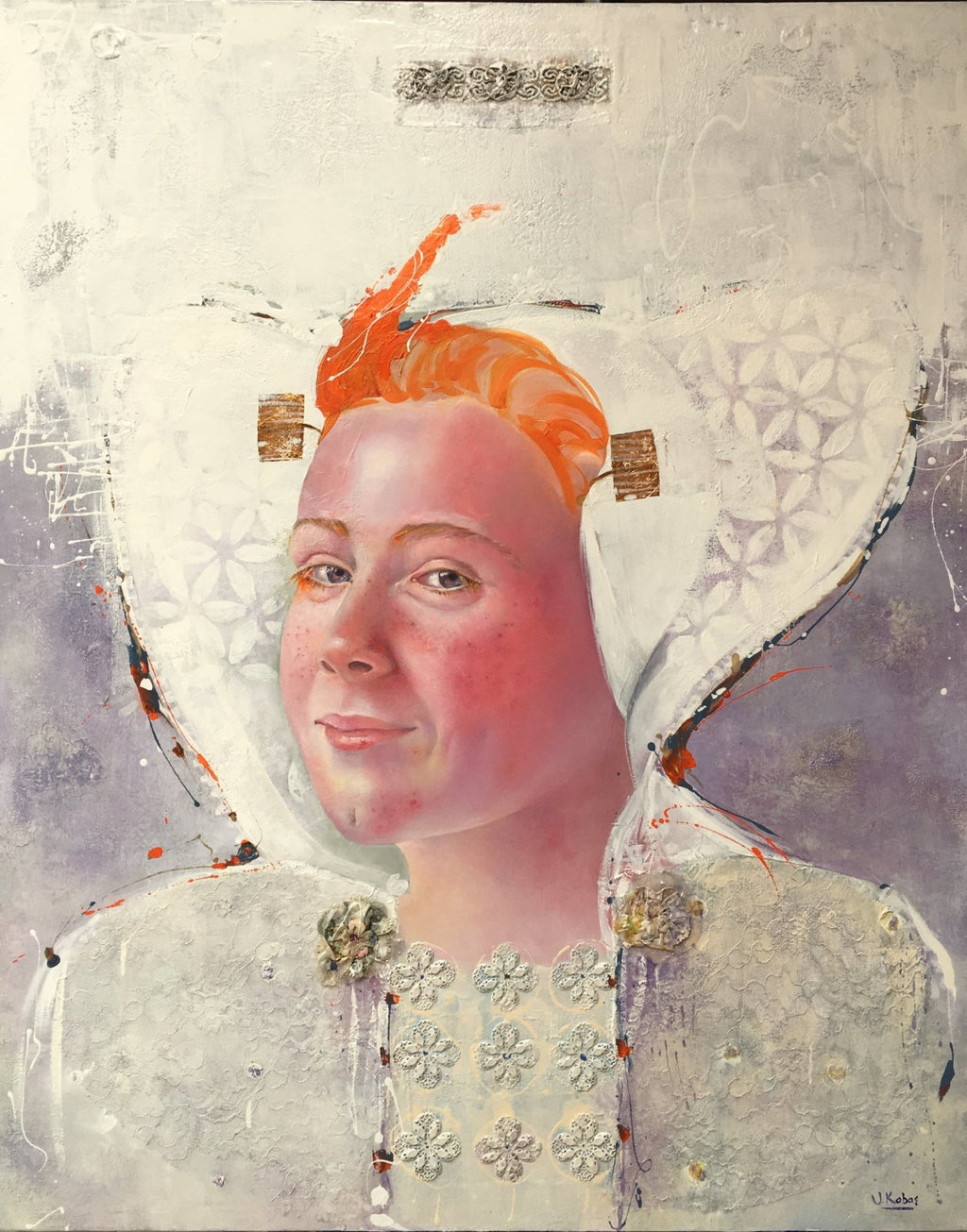 Zeeuws meisje (120 x 100cm) - ArtFusion.nl
