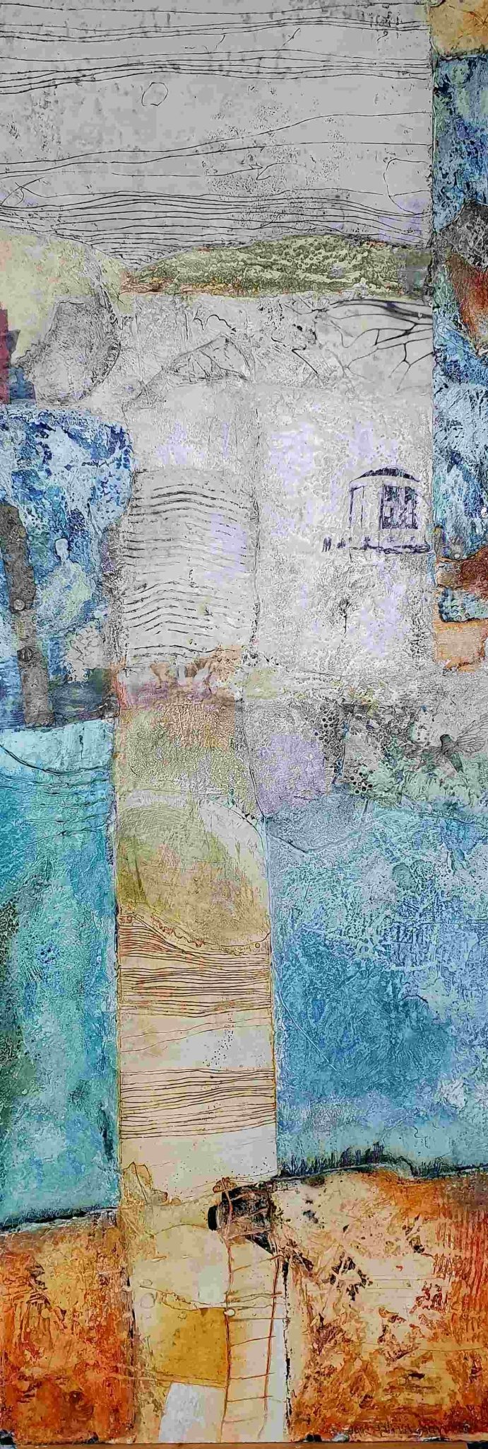 Z.T. 8 (44 x 123cm) - ArtFusion.nl