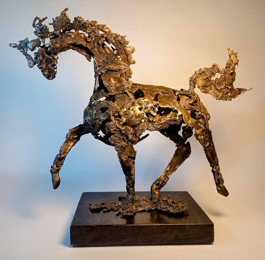 Cheval Baroque (38 x 40 x 10cm) - ArtFusion.nl