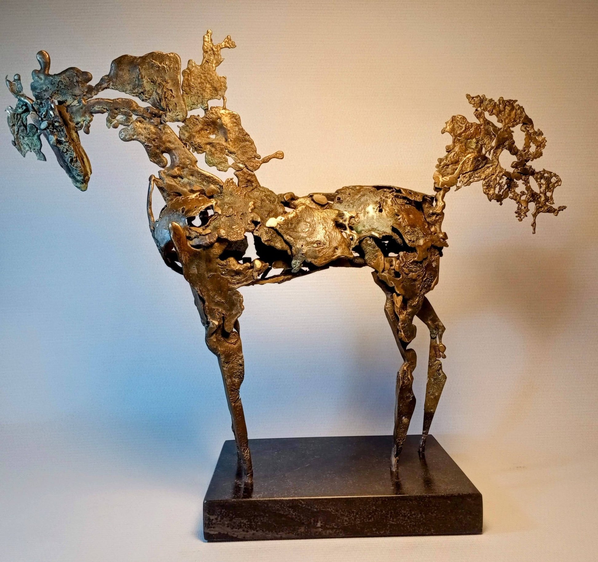 Elegant Paard (43 x38 x 9cm) - ArtFusion.nl