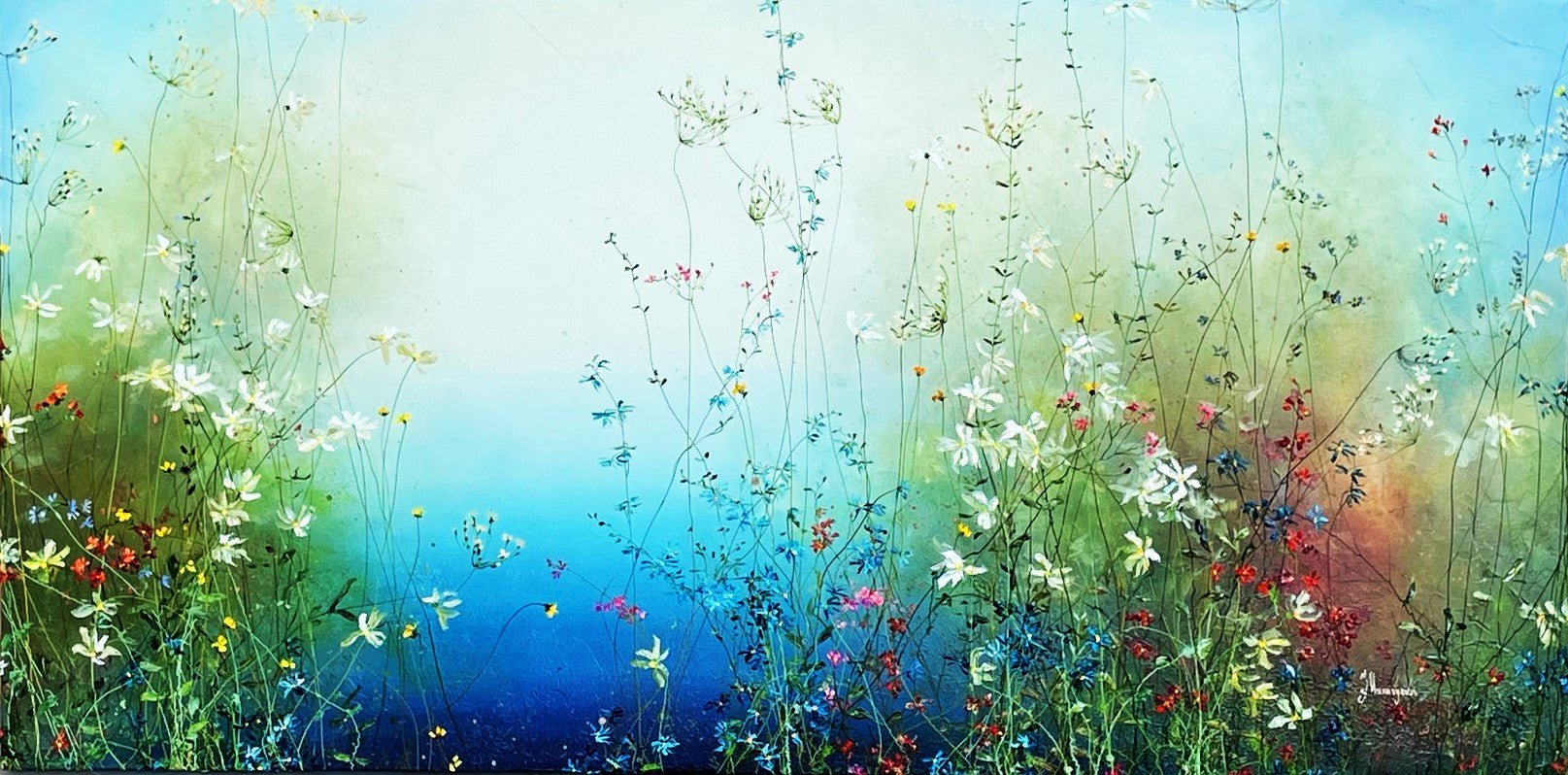 In the deep (100 x 200cm) - ArtFusion.nl