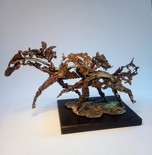 Jij en Ik (46 x 24 x 16cm) - ArtFusion.nl