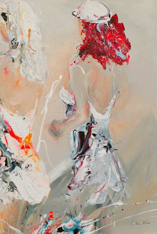Monde de soleil(110 x 80cm) - ArtFusion.nl