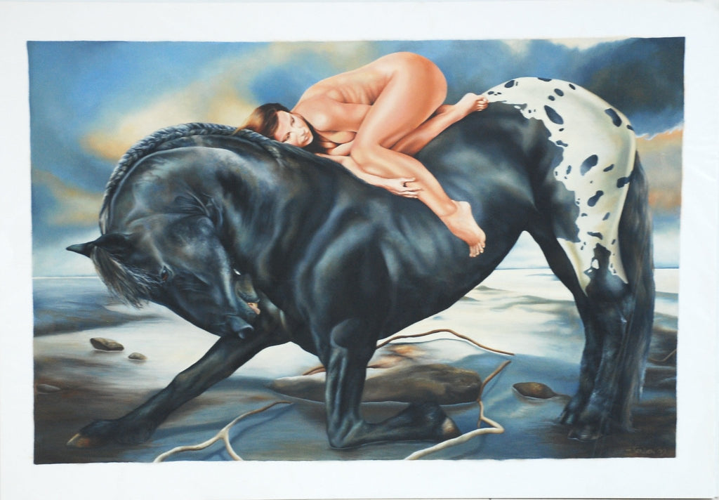 A moments rest (70 x 100cm) - ArtFusion.nl