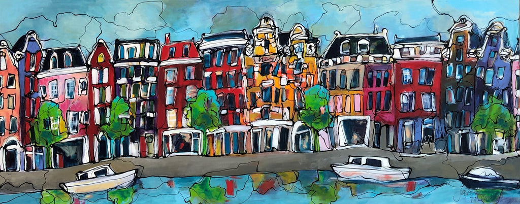 Big City (120 x 300cm) - ArtFusion.nl