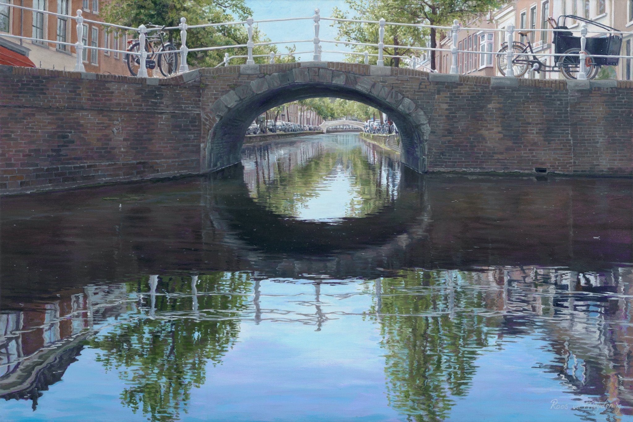 Bruggetje (40 x 60cm) - ArtFusion.nl
