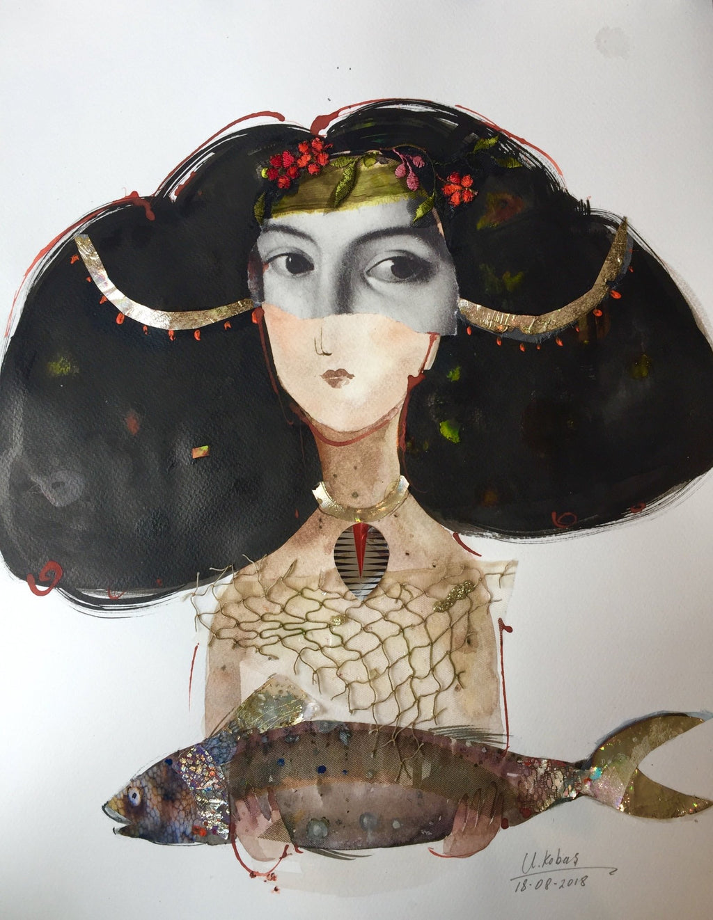 Collage 1 (75 x 50cm) - ArtFusion.nl