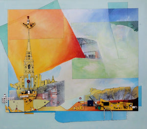Constructie 6 (80 x 70cm) - ArtFusion.nl