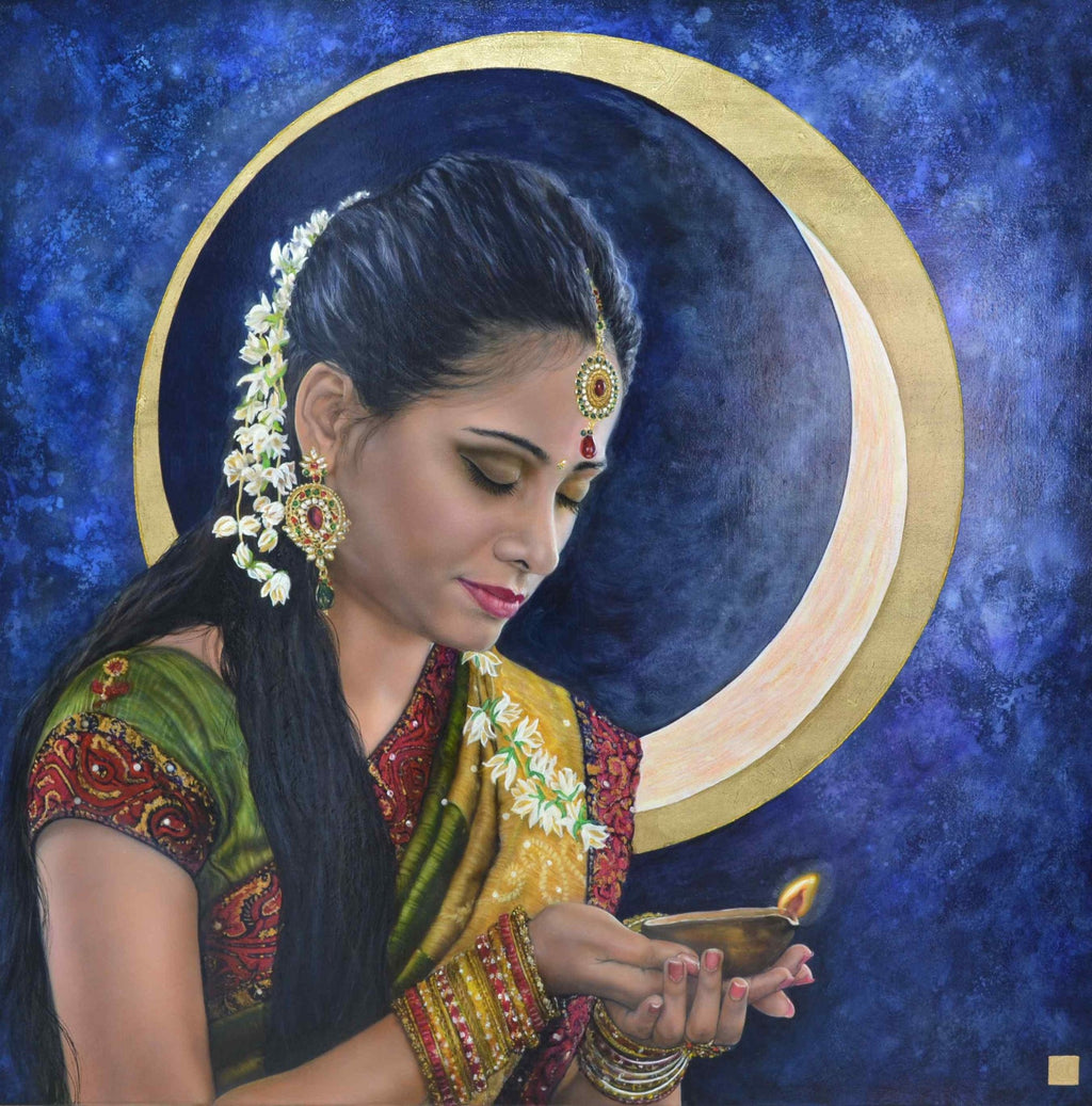 Divali (100 x 100cm) - ArtFusion.nl