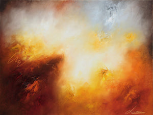 Embracing the light (120x 150cm) - ArtFusion.nl