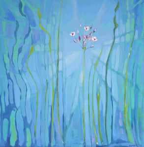 Flowering Rush (80 x 80cm) - ArtFusion.nl