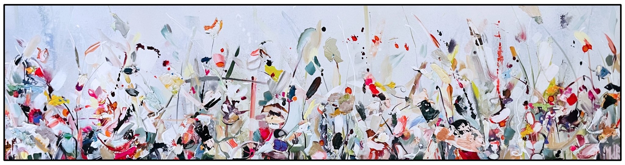 Frisse bloei (50 x200cm) - ArtFusion.nl