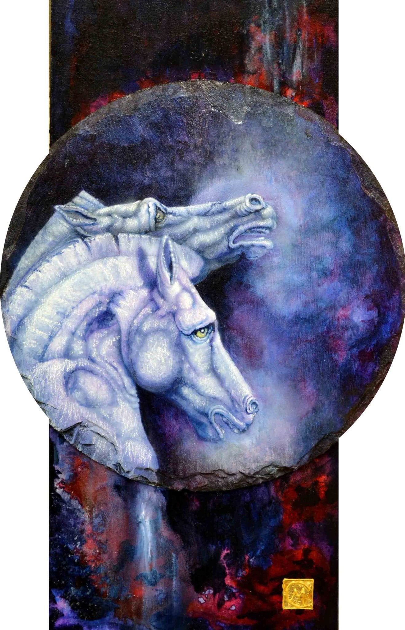Horses (30 x 30cm) - ArtFusion.nl