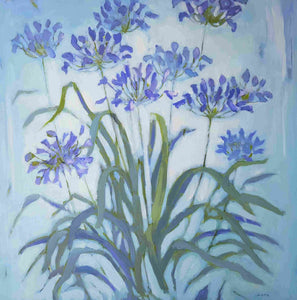 Lily of the Nile (80 x 80cm) - ArtFusion.nl