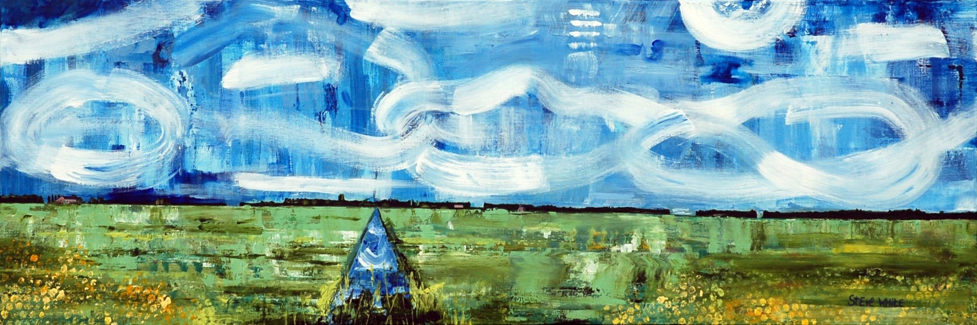 Netherlands, Summer (120 x 40cm) - ArtFusion.nl