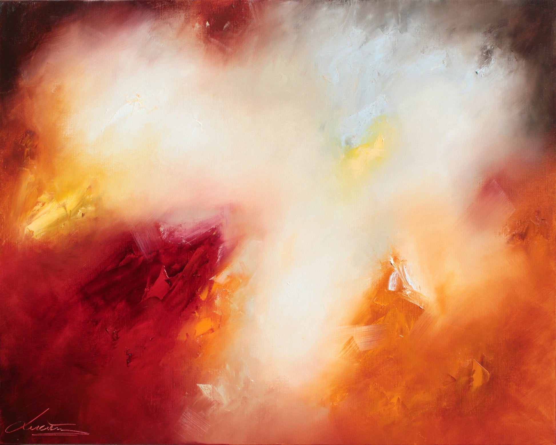 New edge of light (120 x 150cm) - ArtFusion.nl