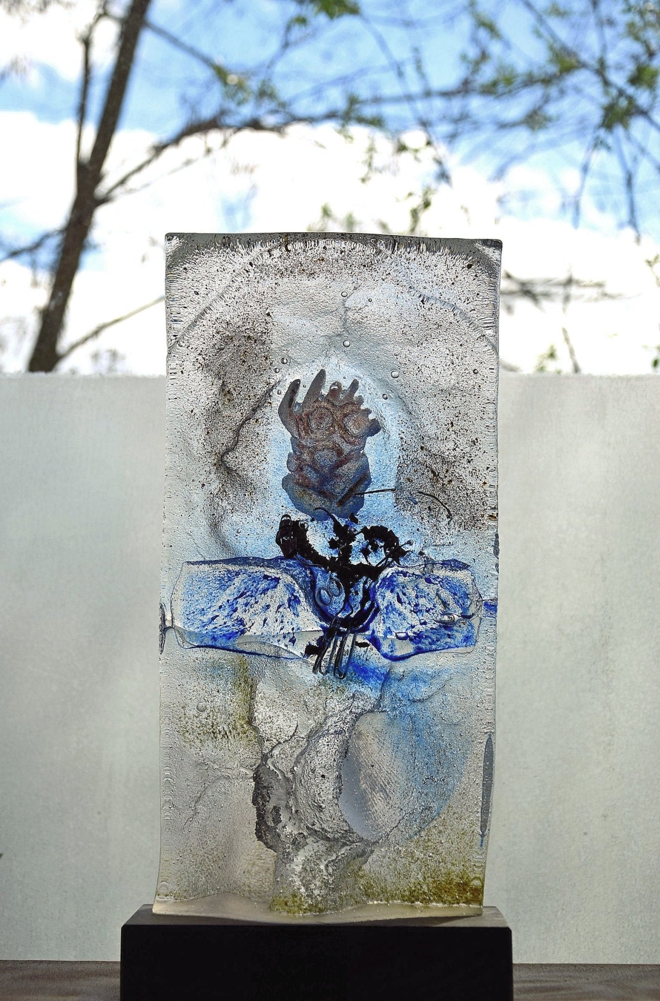 Nr.3 glas (38 x 18cm) - ArtFusion.nl