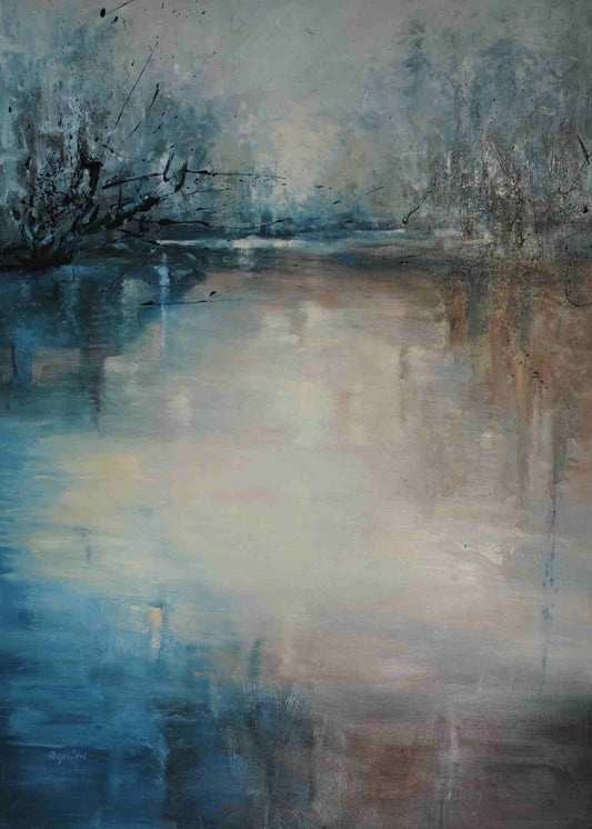 Ochtendgloren (80 x 100cm) - ArtFusion.nl