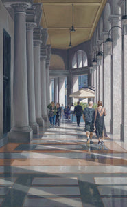Passage in Milaan (24 x 39cm) - ArtFusion.nl