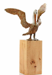 Pelikaan (63 x 37 x 25cm) - ArtFusion.nl