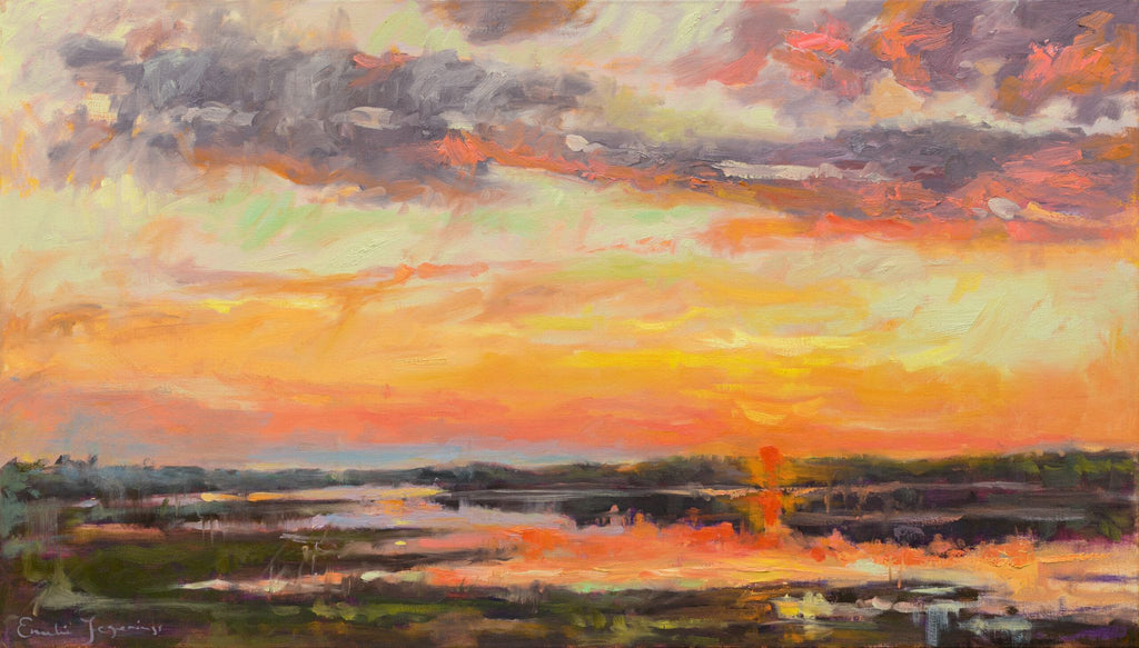 Sunset (80 x 140cm) - ArtFusion.nl