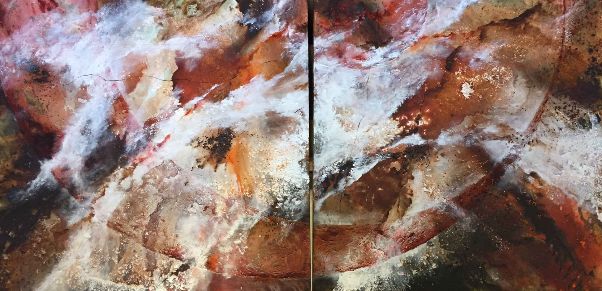 Vernieuwing (2 x 160 x 160cm) - ArtFusion.nl