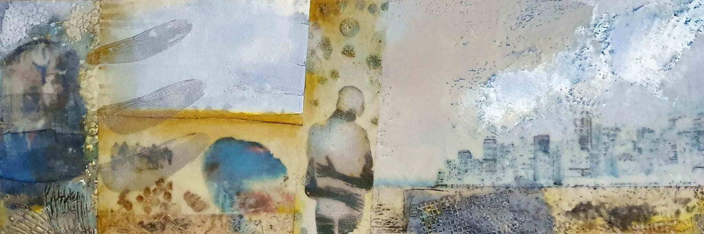 Warm embrace (25 x 75cm) - ArtFusion.nl