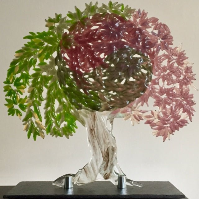Yin Yang Levensboom - Glas - ArtFusion.nl